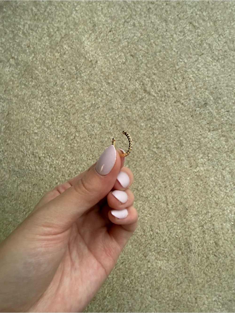 Evry Jewels Gold Hoop Ear Cuff